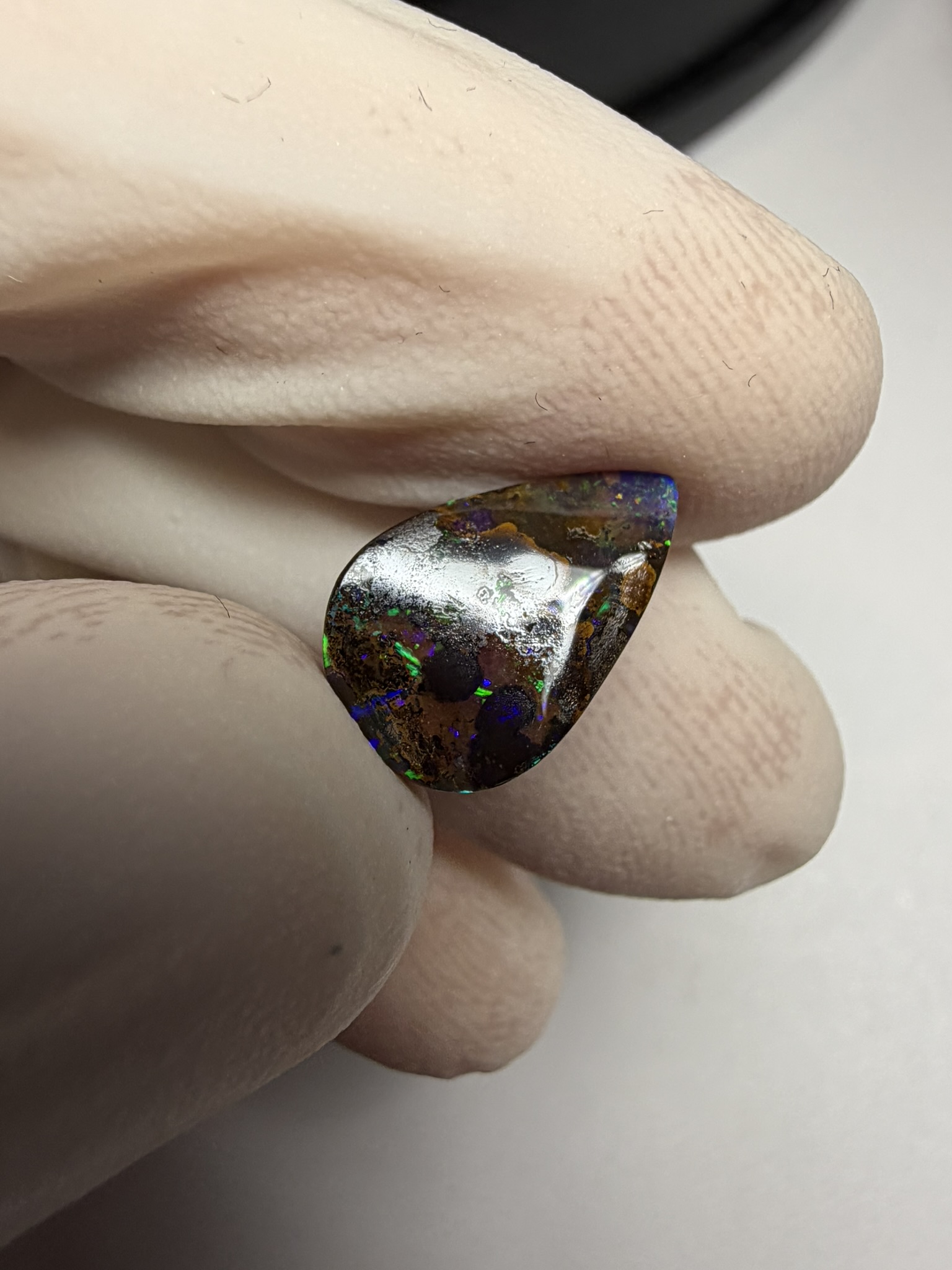 Opale boulder australienne de 4.96 ct (CBO-215) – Image 10