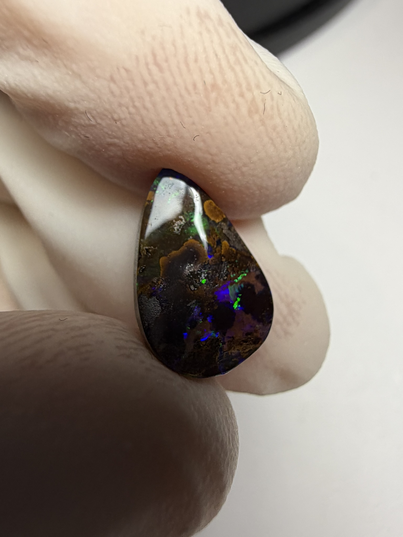 Opale boulder australienne de 4.96 ct (CBO-215) – Image 9