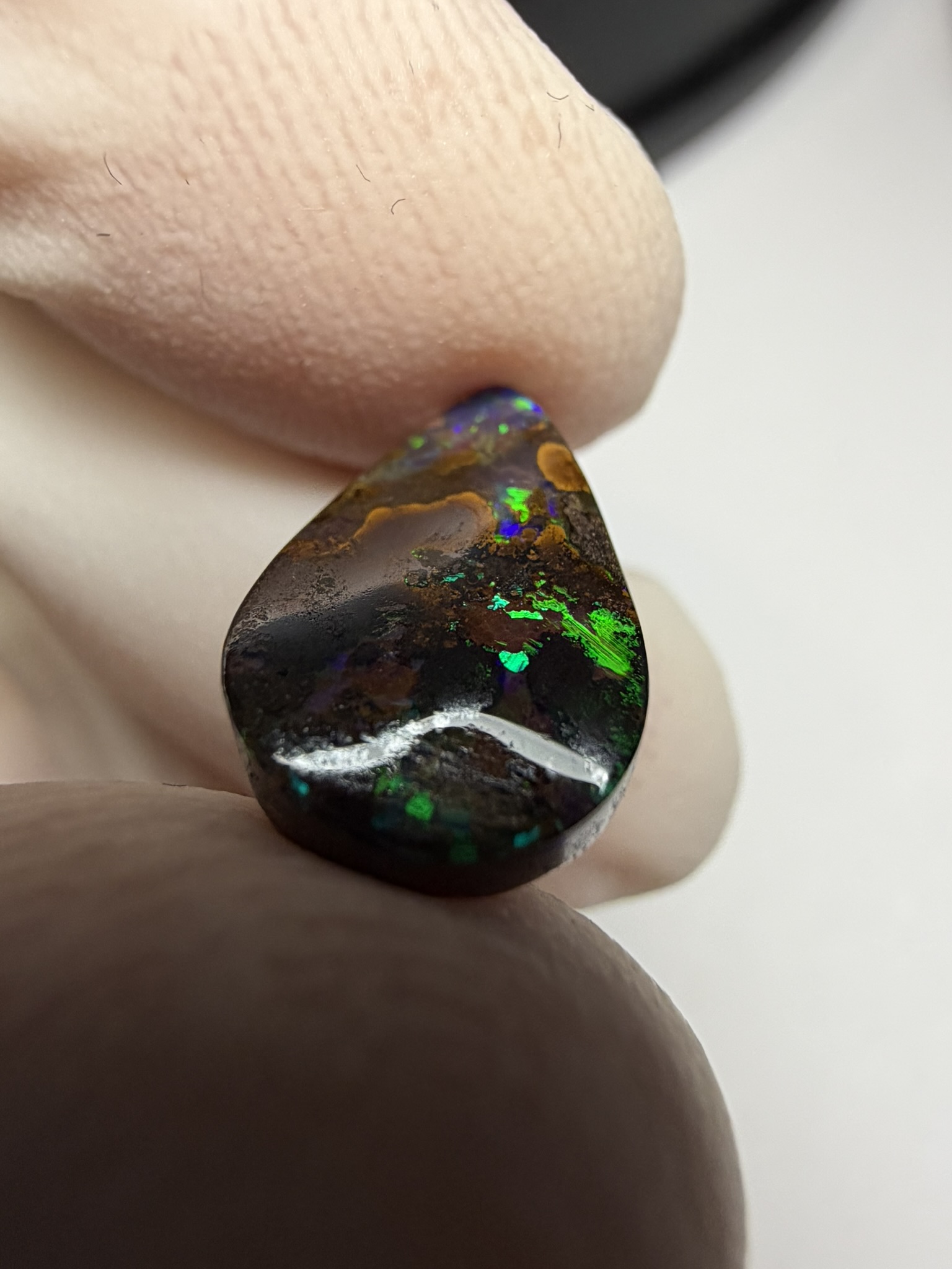 Opale boulder australienne de 4.96 ct (CBO-215) – Image 24