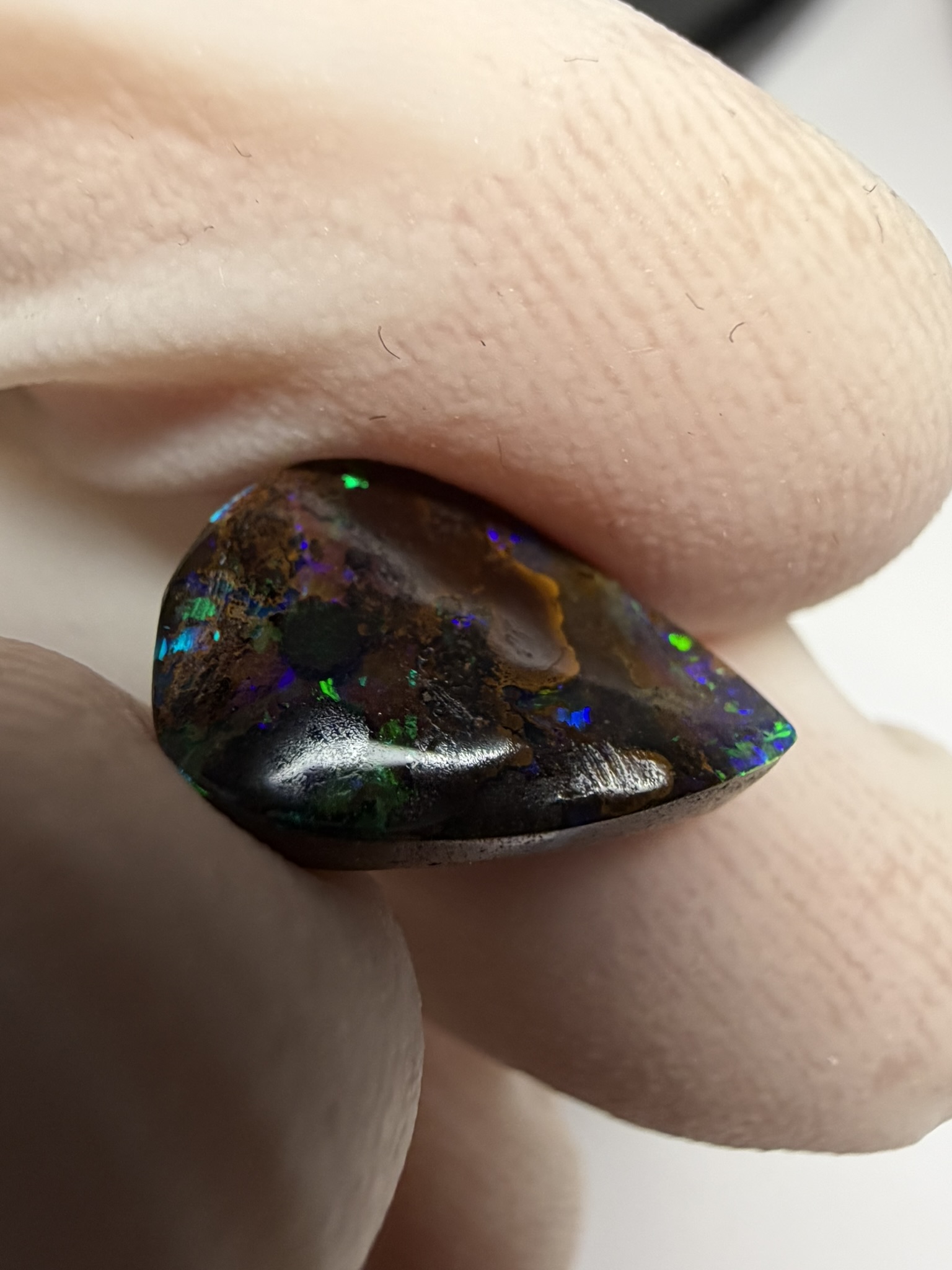 Opale boulder australienne de 4.96 ct (CBO-215) – Image 23