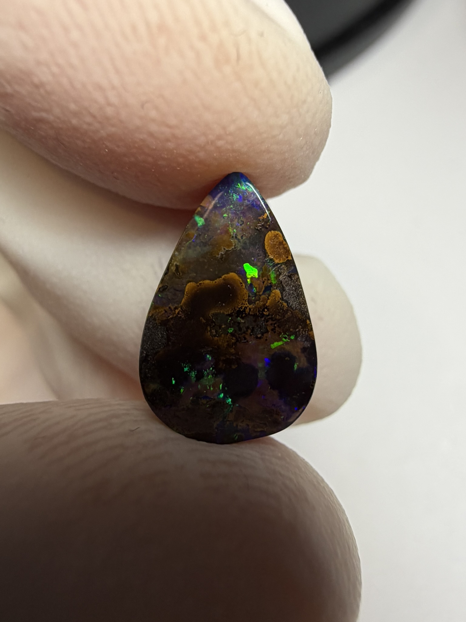 Opale boulder australienne de 4.96 ct (CBO-215) – Image 21