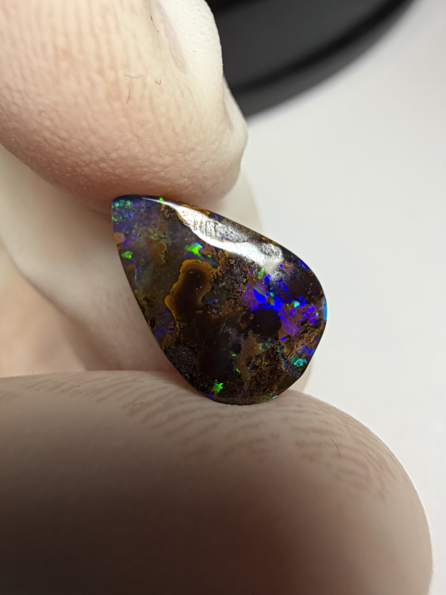 Opale boulder australienne de 4.96 ct (CBO-215) – Image 20