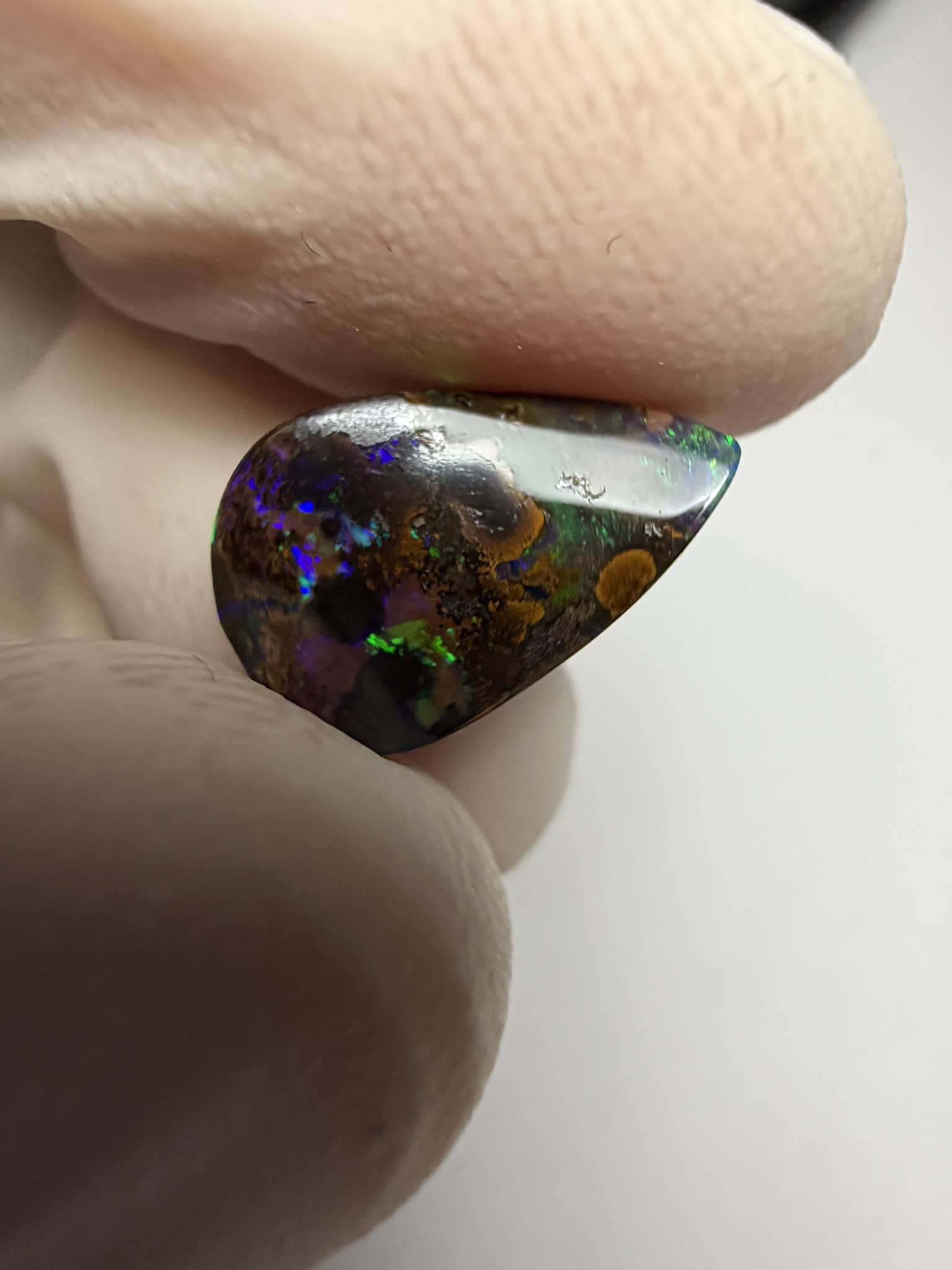 Opale boulder australienne de 4.96 ct (CBO-215) – Image 19