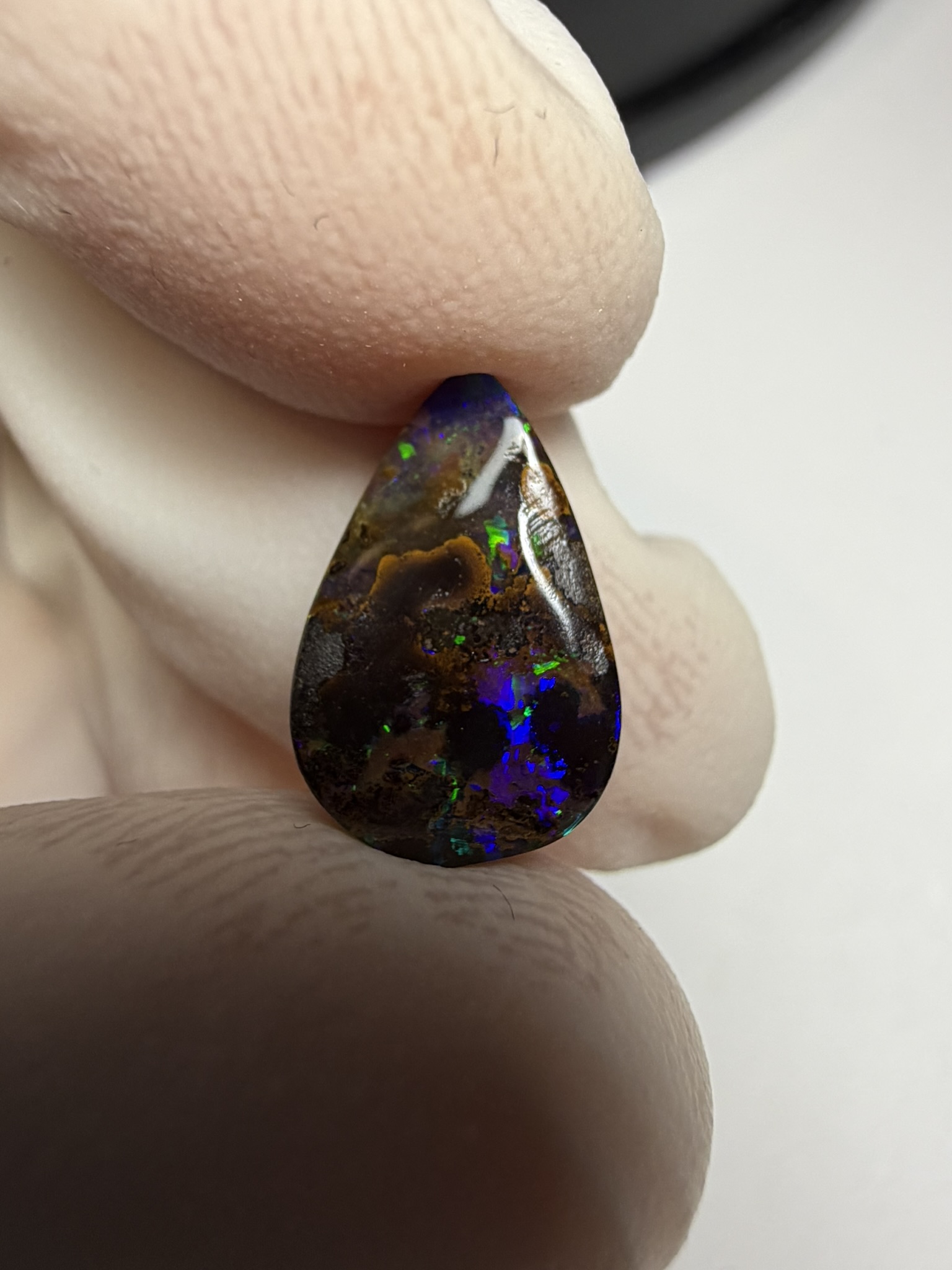 Opale boulder australienne de 4.96 ct (CBO-215) – Image 17