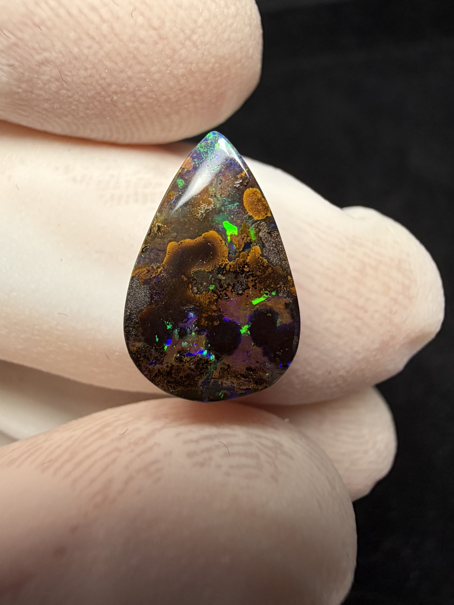 Opale boulder australienne de 4.96 ct (CBO-215) – Image 2