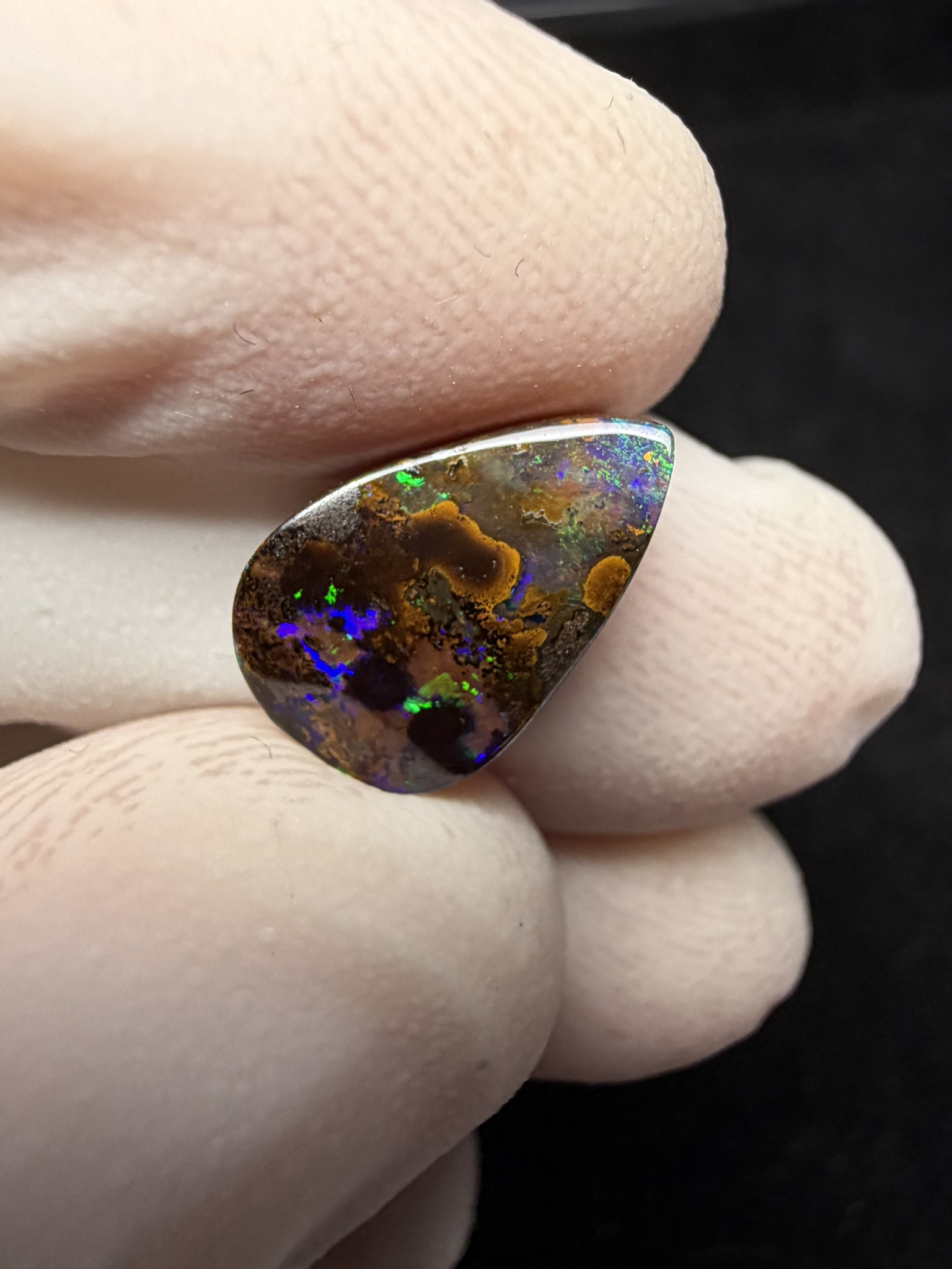 Opale boulder australienne de 4.96 ct (CBO-215) – Image 16