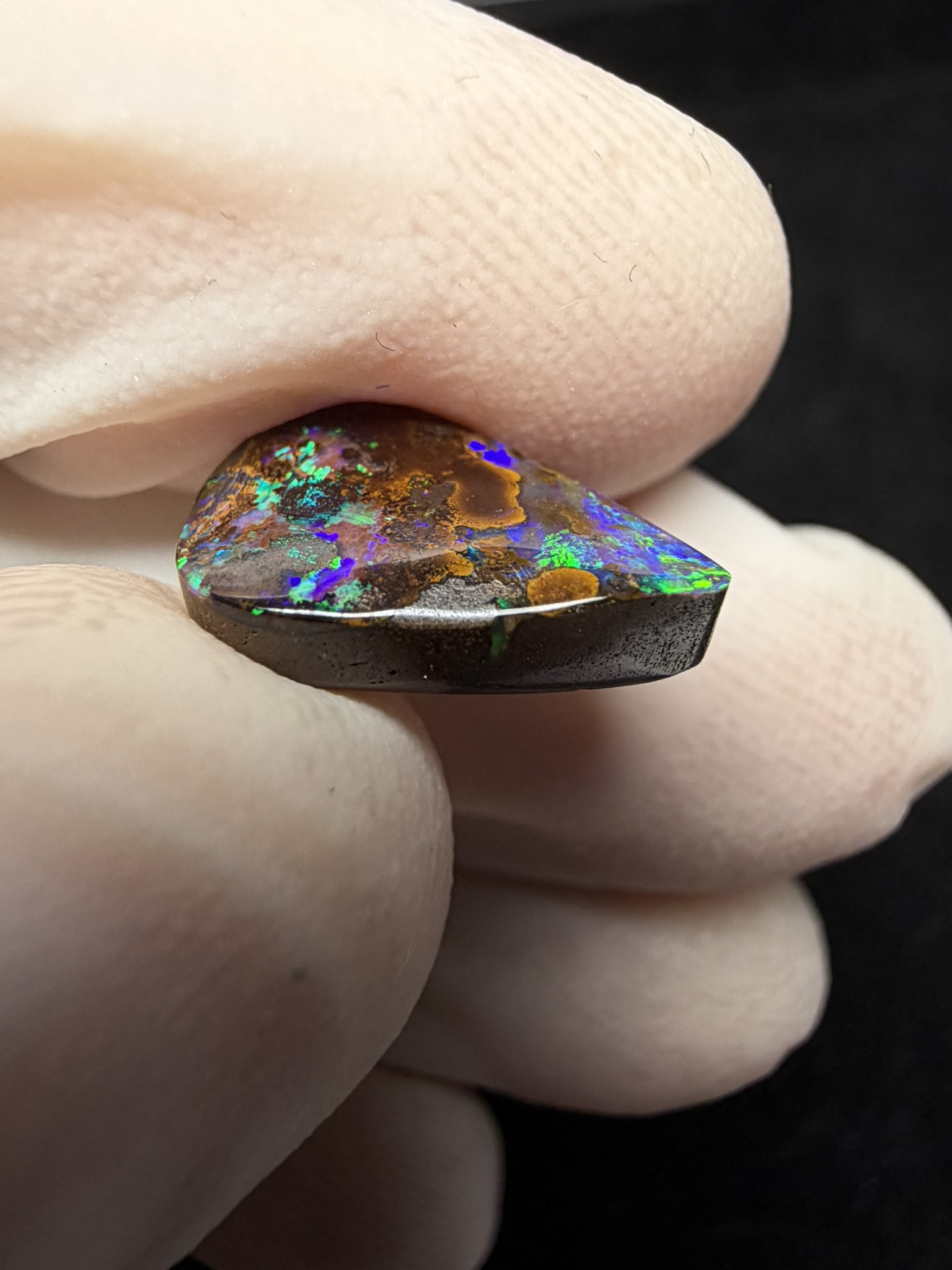Opale boulder australienne de 4.96 ct (CBO-215) – Image 33