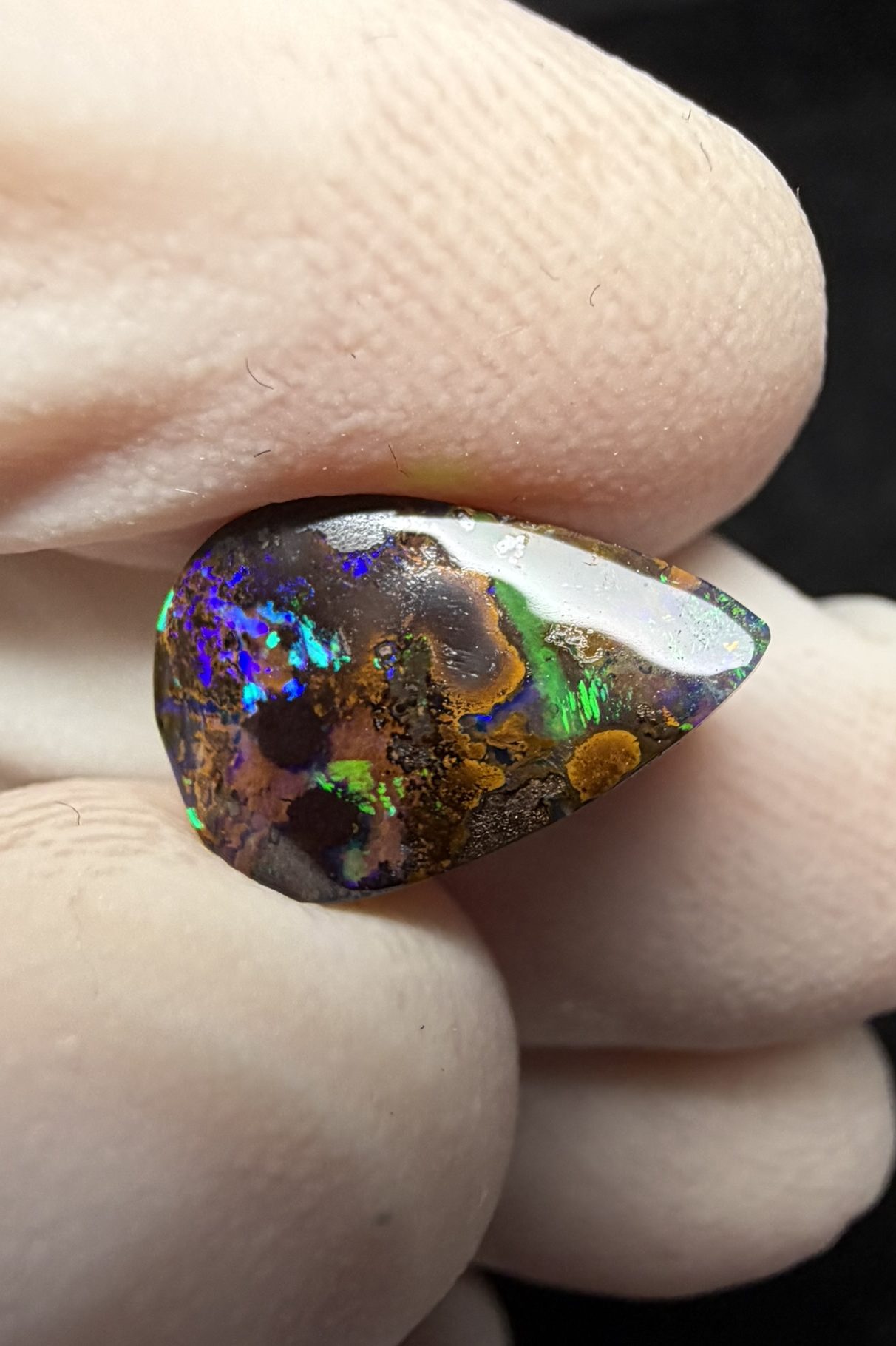 Opale boulder australienne de 4.96 ct (CBO-215)