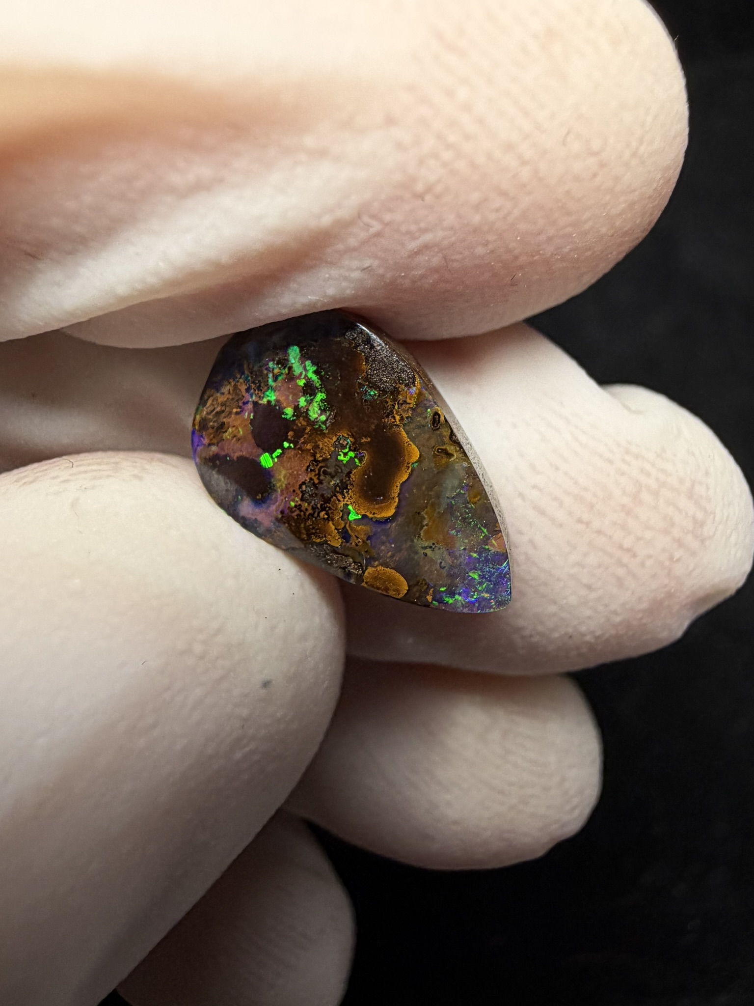 Opale boulder australienne de 4.96 ct (CBO-215) – Image 31