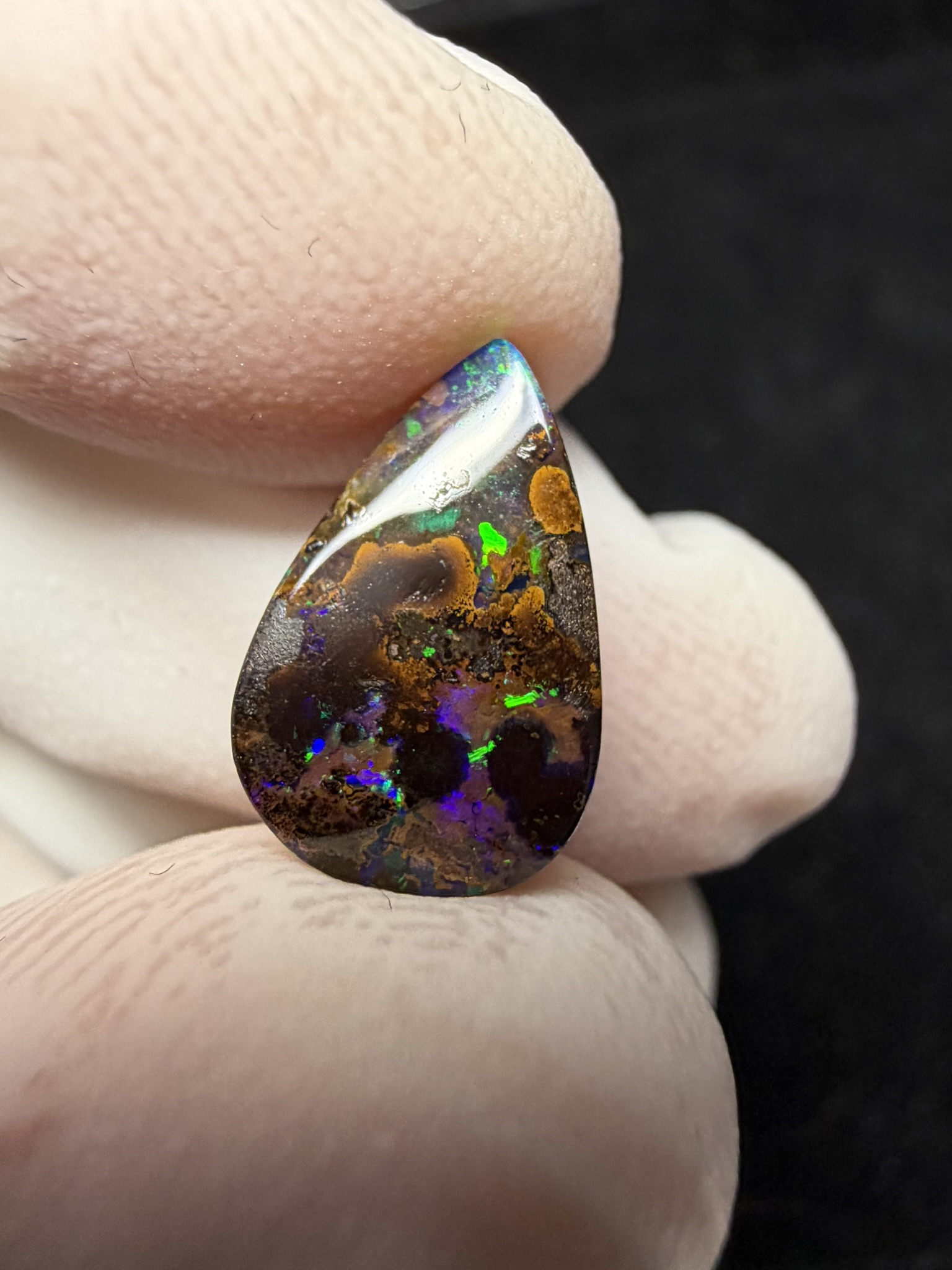 Opale boulder australienne de 4.96 ct (CBO-215) – Image 30