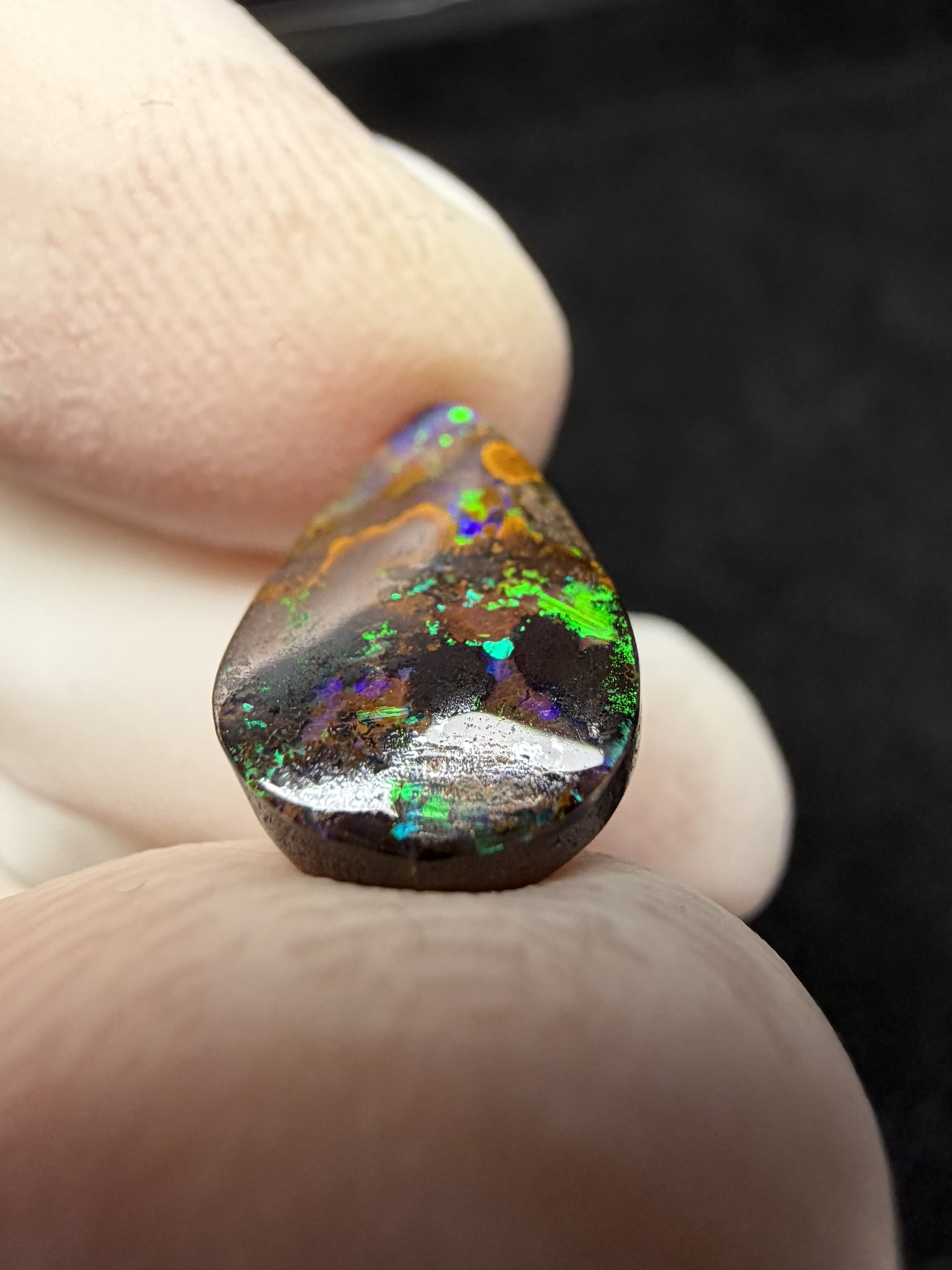 Opale boulder australienne de 4.96 ct (CBO-215) – Image 29