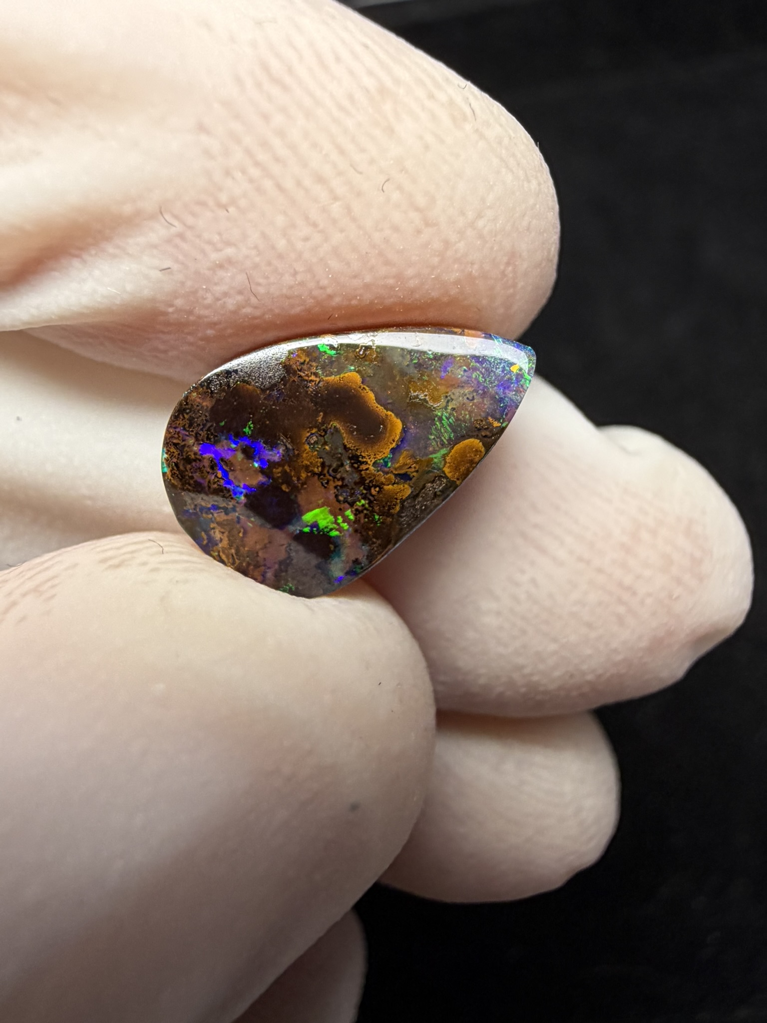 Opale boulder australienne de 4.96 ct (CBO-215) – Image 28