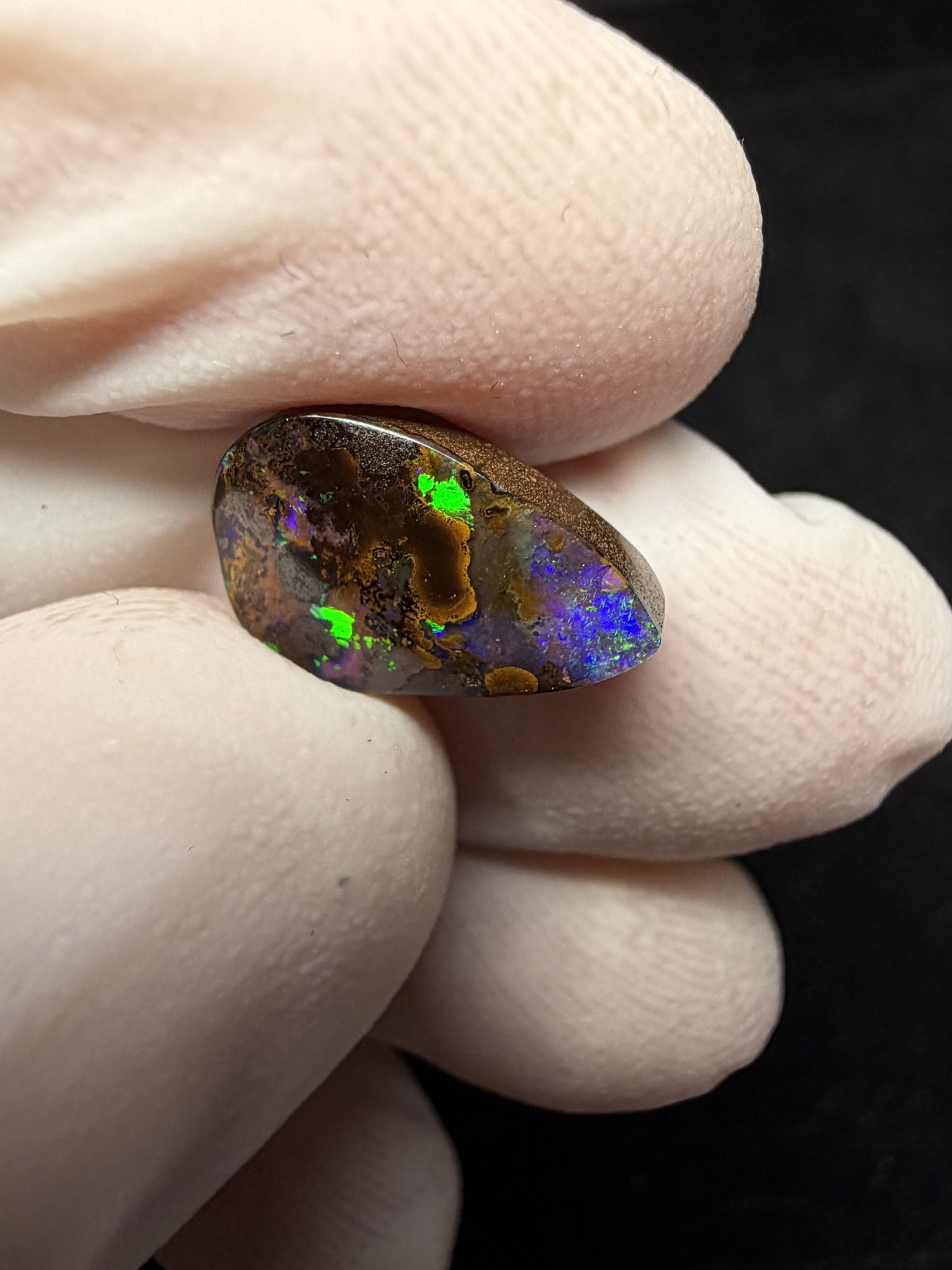 Opale boulder australienne de 4.96 ct (CBO-215) – Image 27