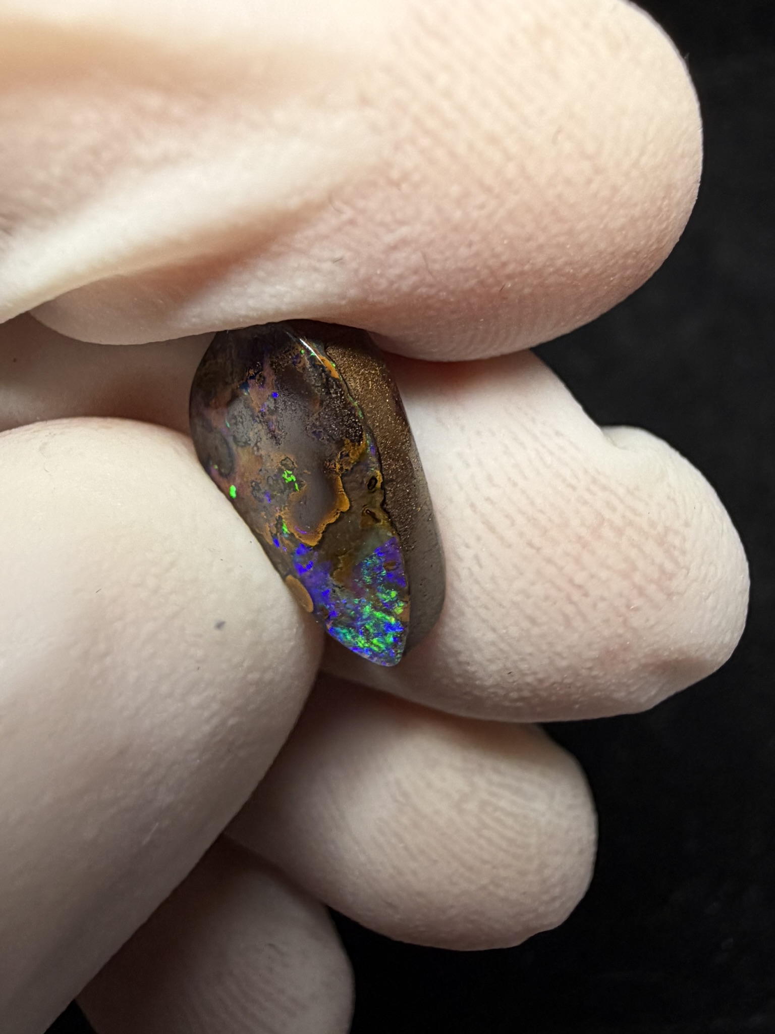 Opale boulder australienne de 4.96 ct (CBO-215) – Image 26