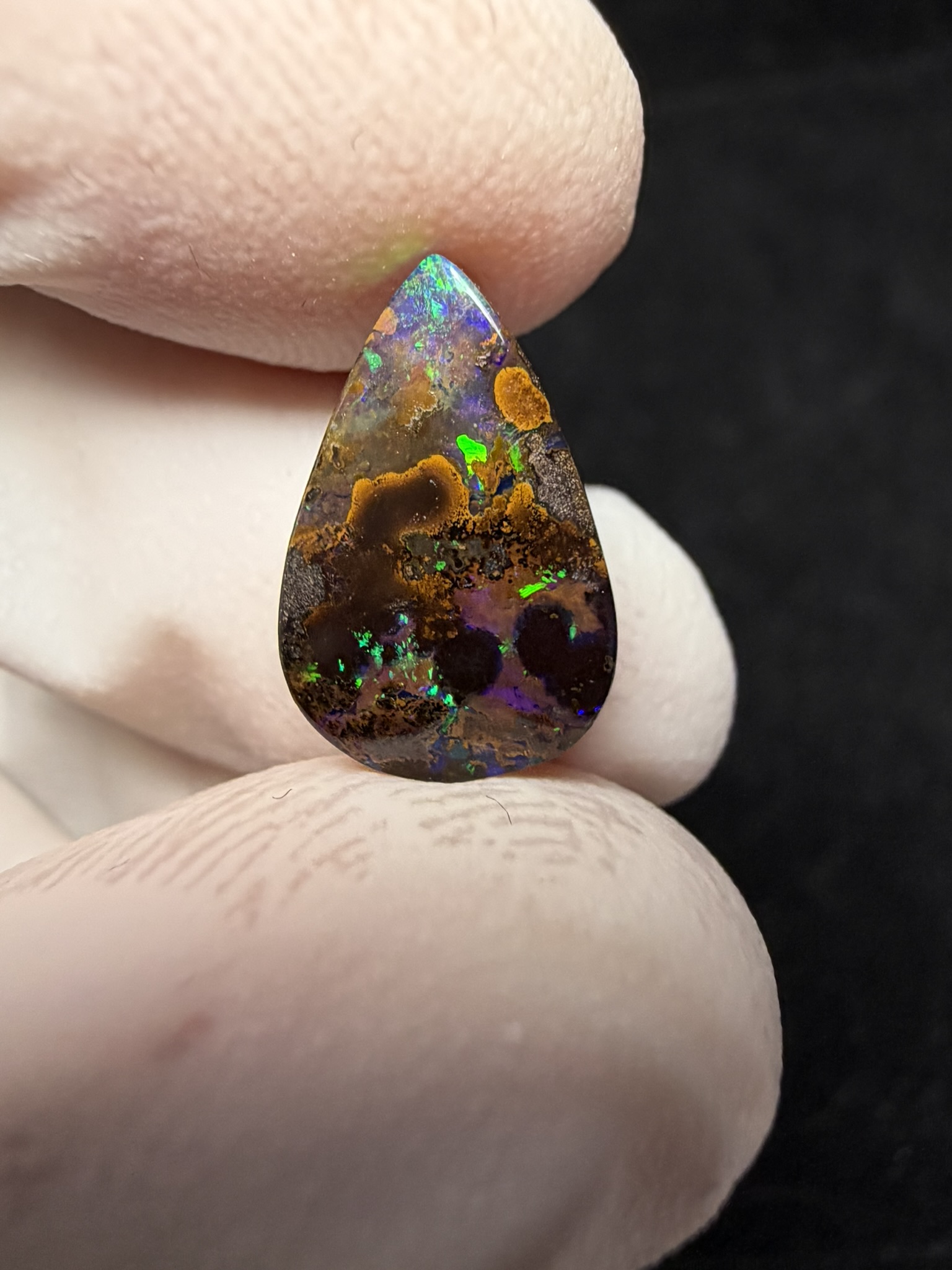 Opale boulder australienne de 4.96 ct (CBO-215) – Image 44
