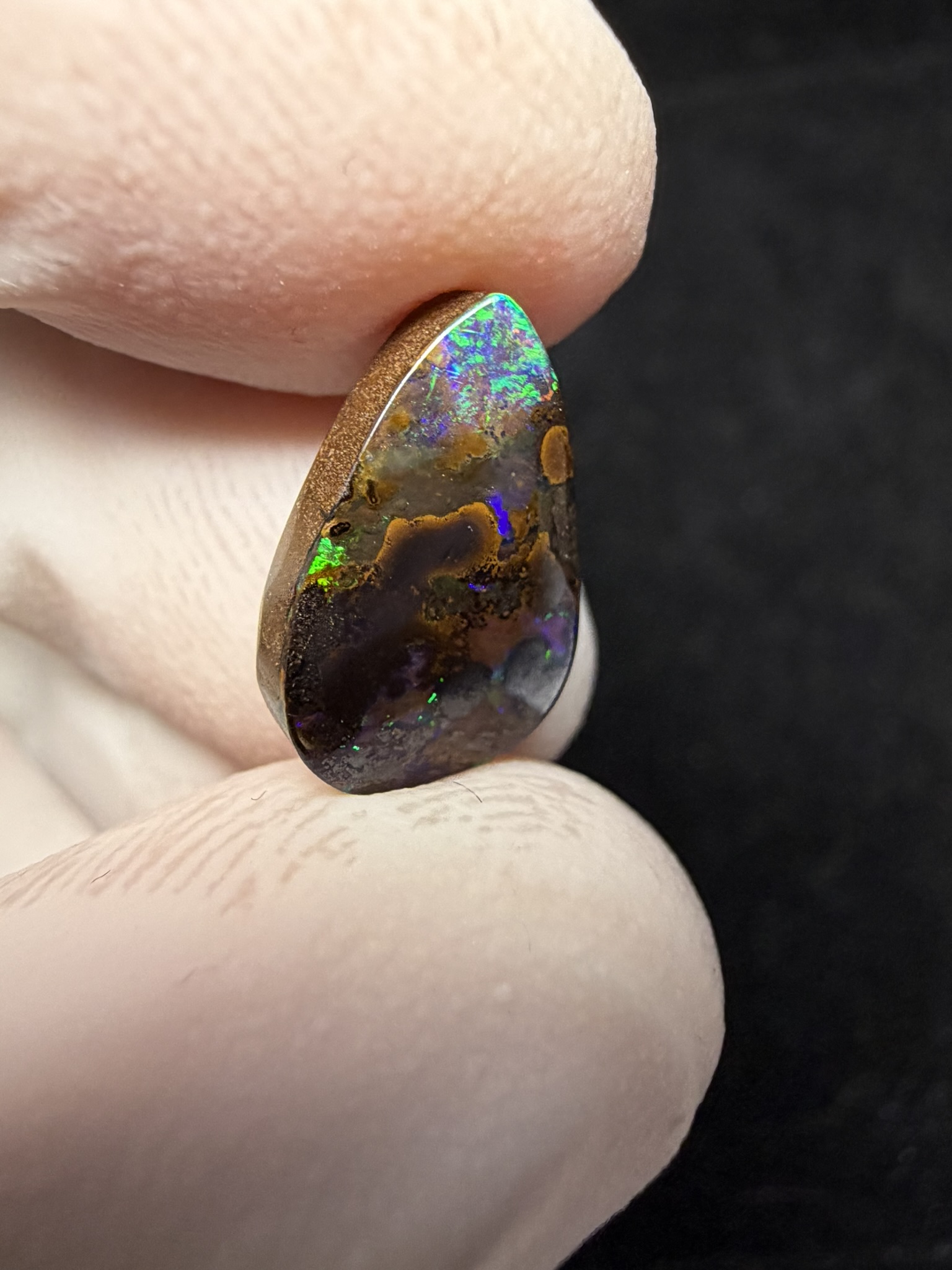 Opale boulder australienne de 4.96 ct (CBO-215) – Image 43