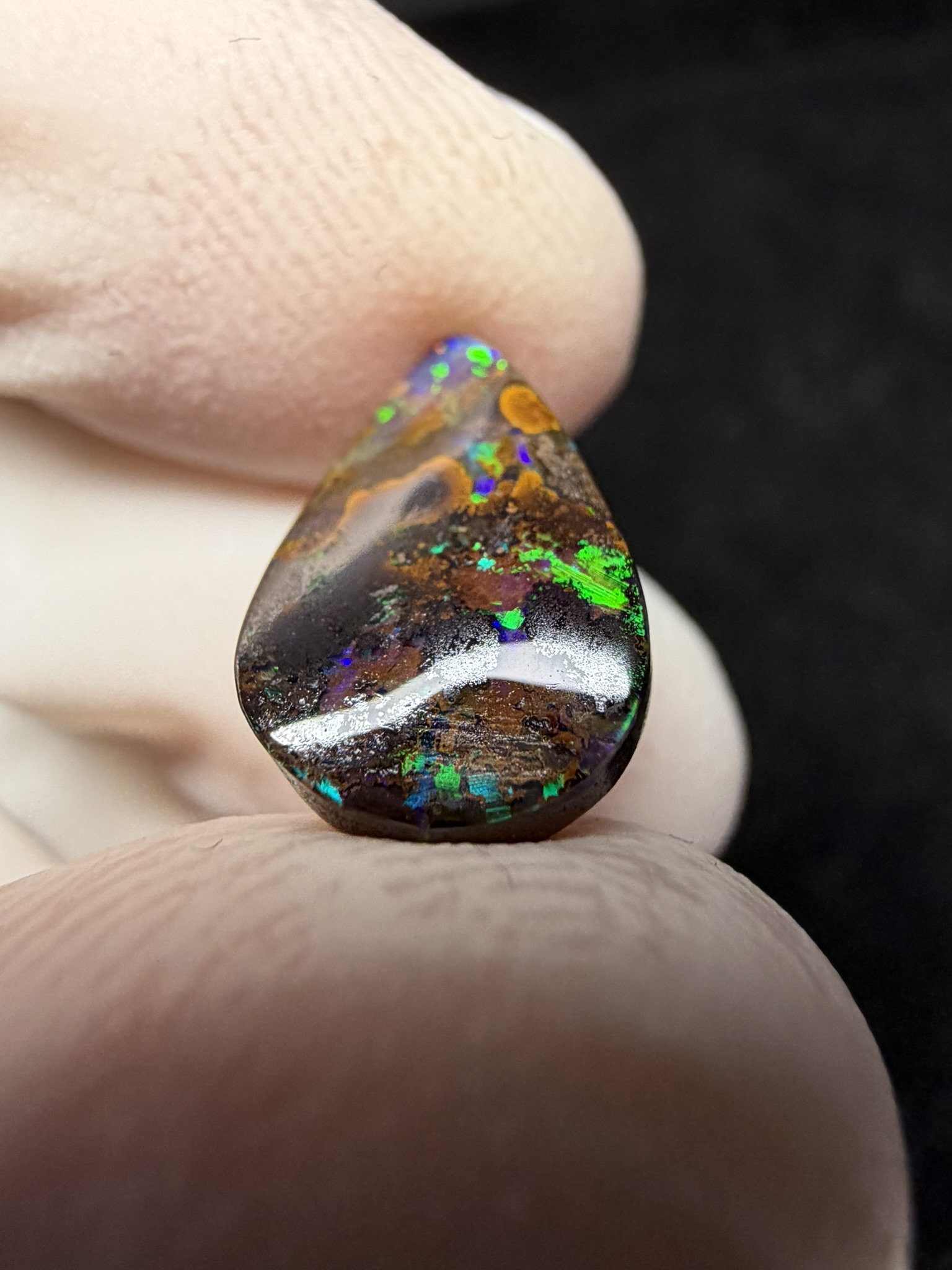 Opale boulder australienne de 4.96 ct (CBO-215) – Image 41