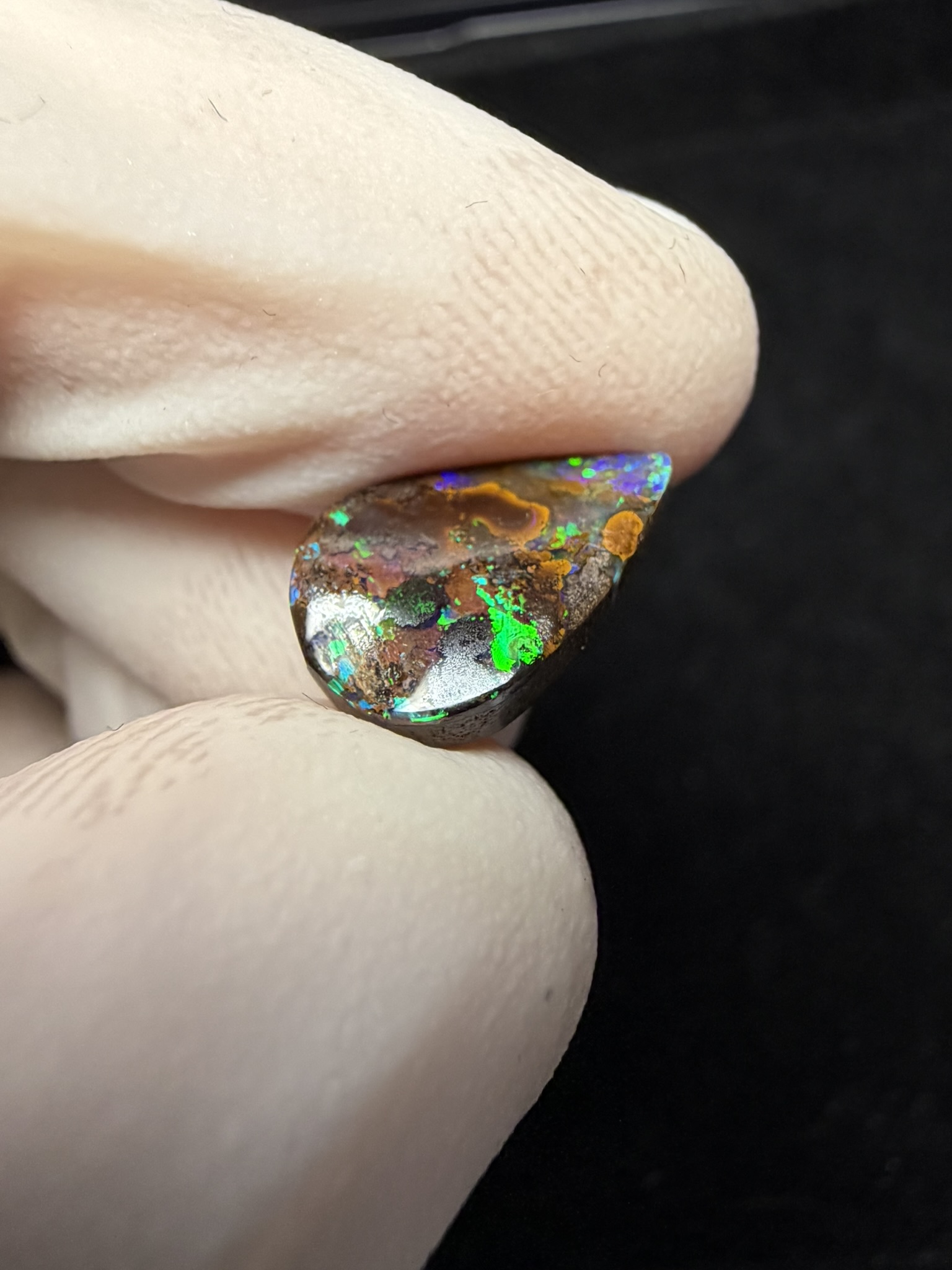 Opale boulder australienne de 4.96 ct (CBO-215) – Image 39