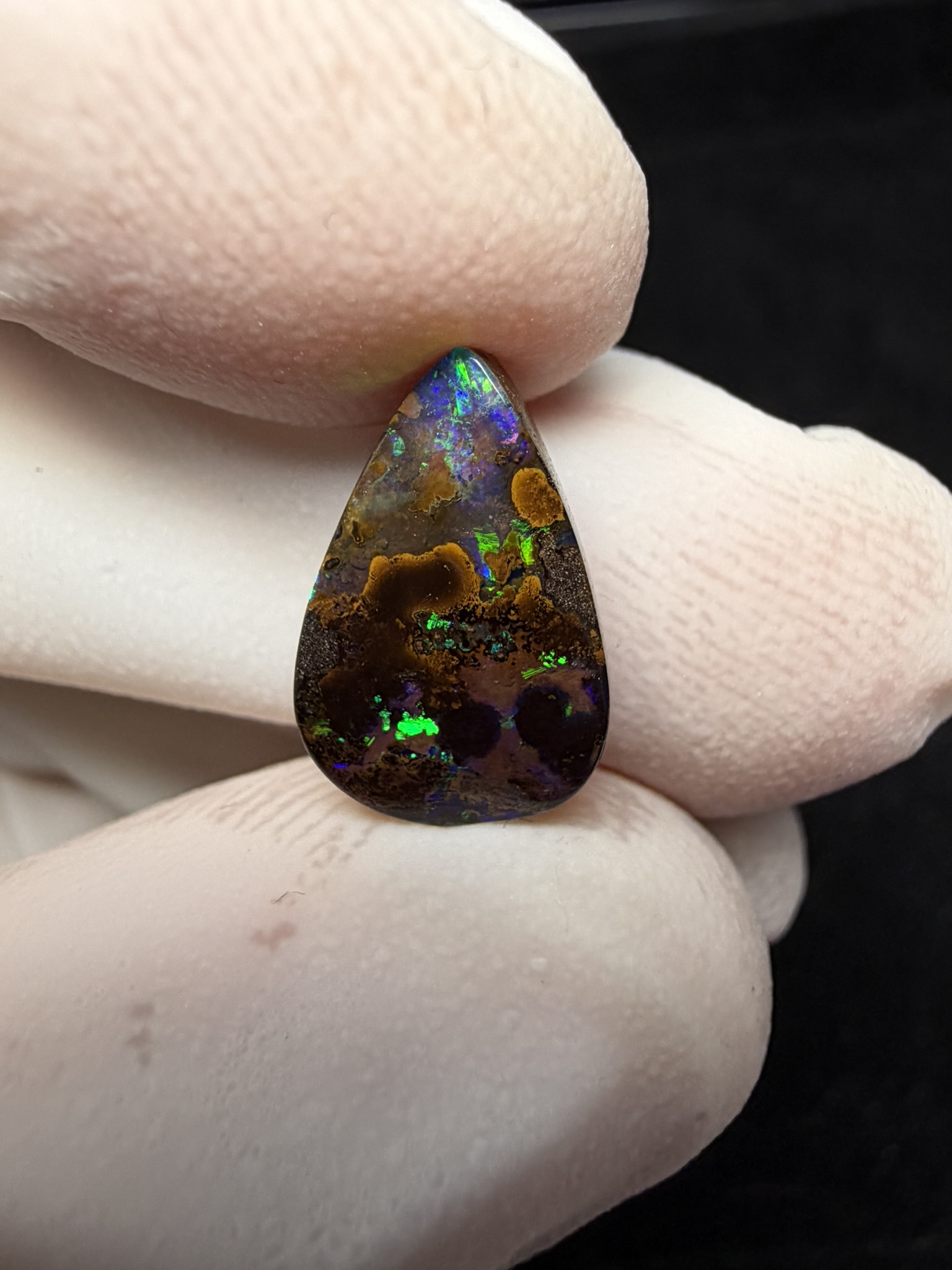Opale boulder australienne de 4.96 ct (CBO-215) – Image 37