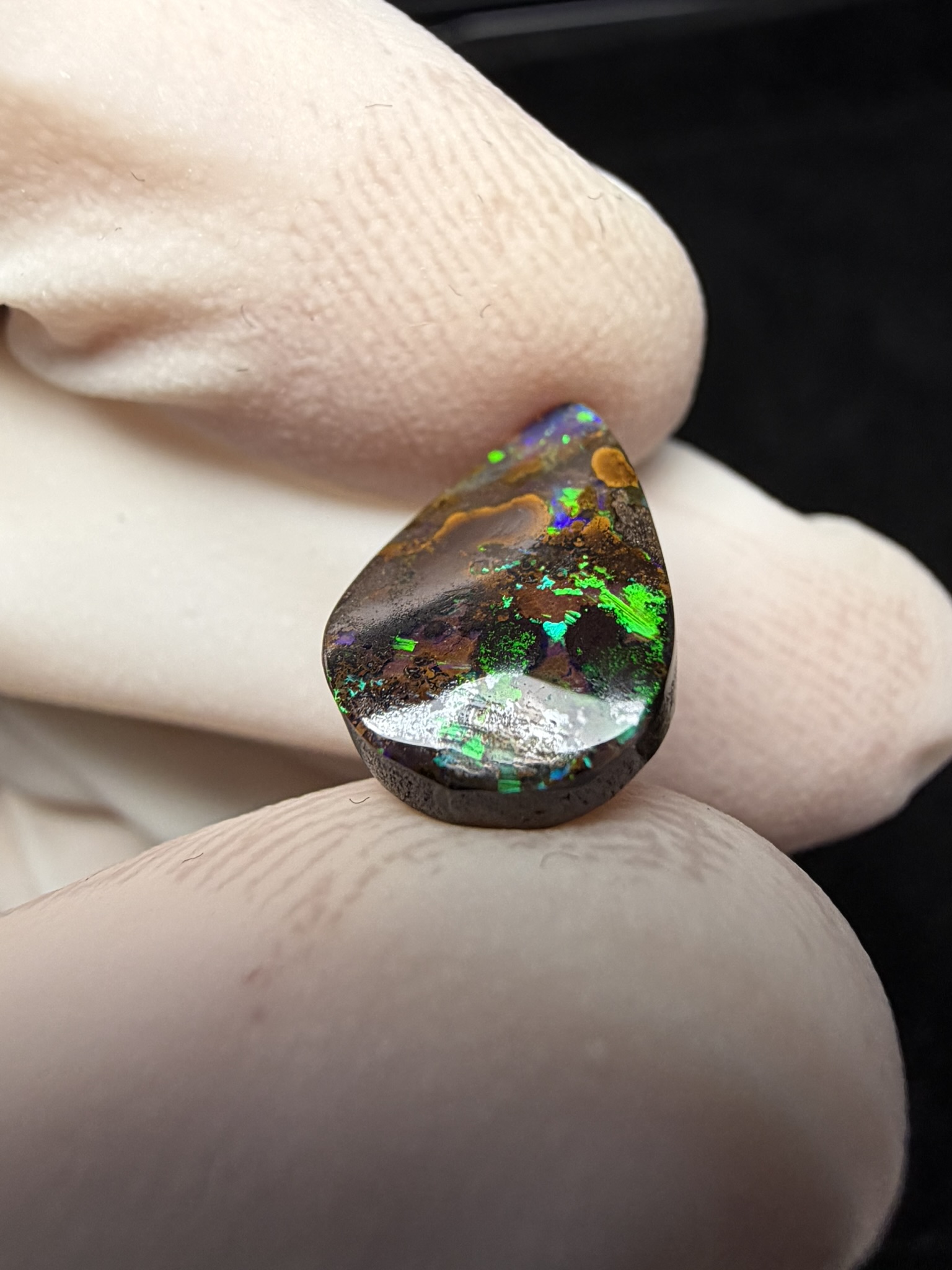 Opale boulder australienne de 4.96 ct (CBO-215) – Image 36