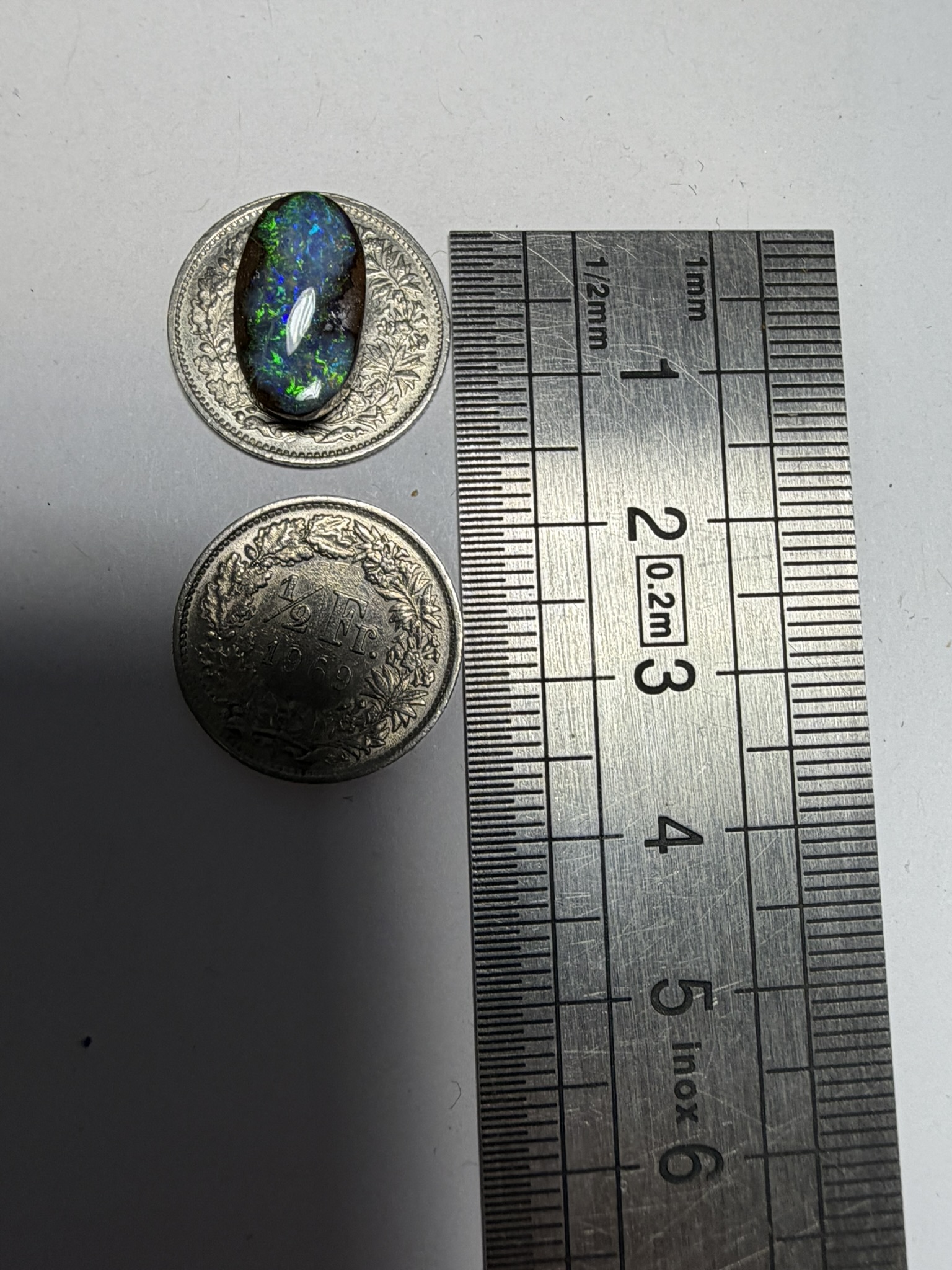 Opale boulder australienne de 5.08 ct (CBO-225) – Image 4