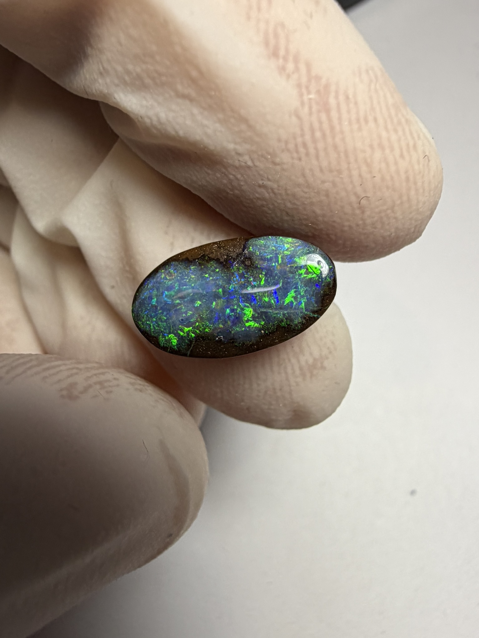 Opale boulder australienne de 5.08 ct (CBO-225) – Image 16