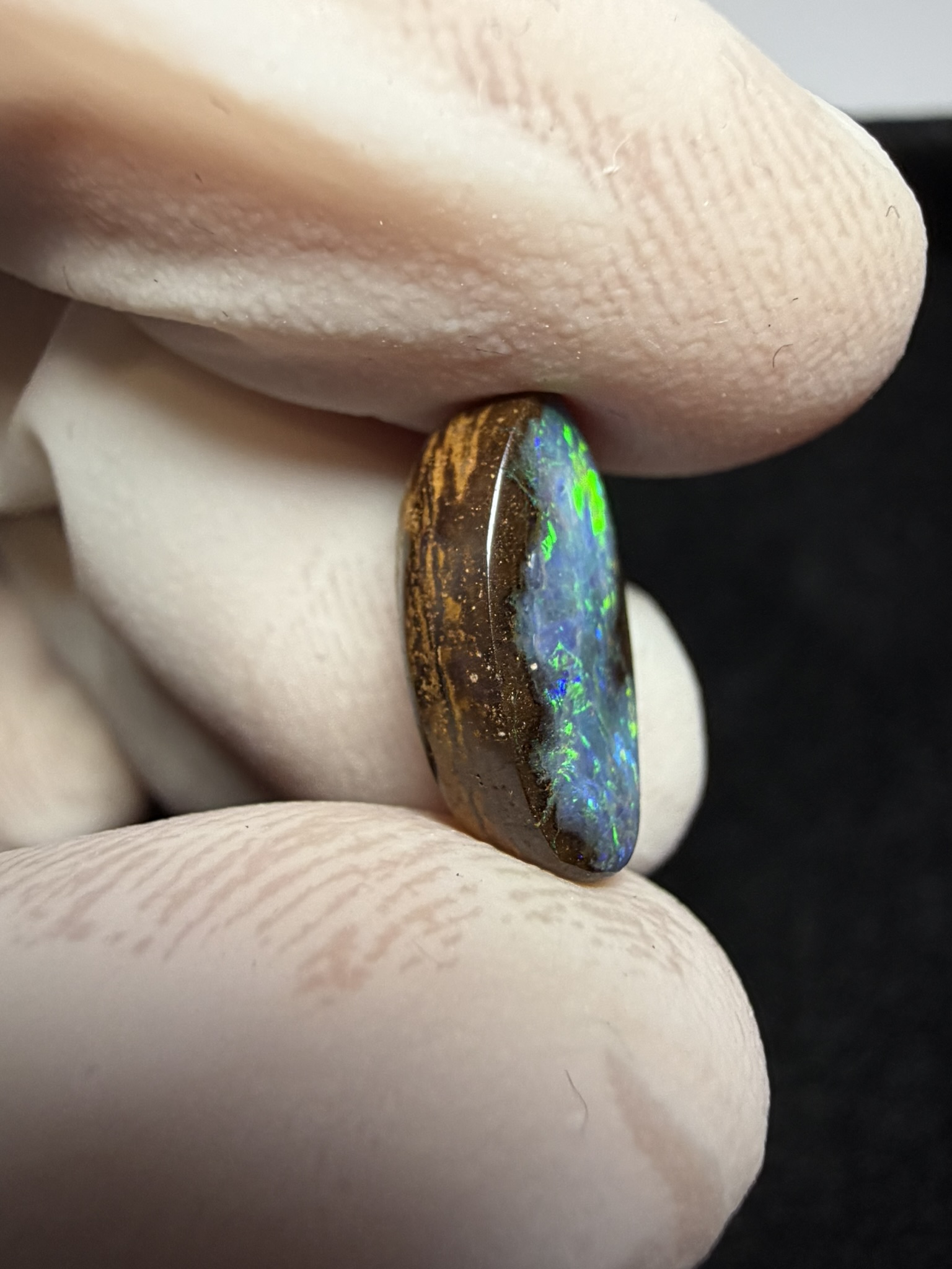 Opale boulder australienne de 5.08 ct (CBO-225) – Image 23