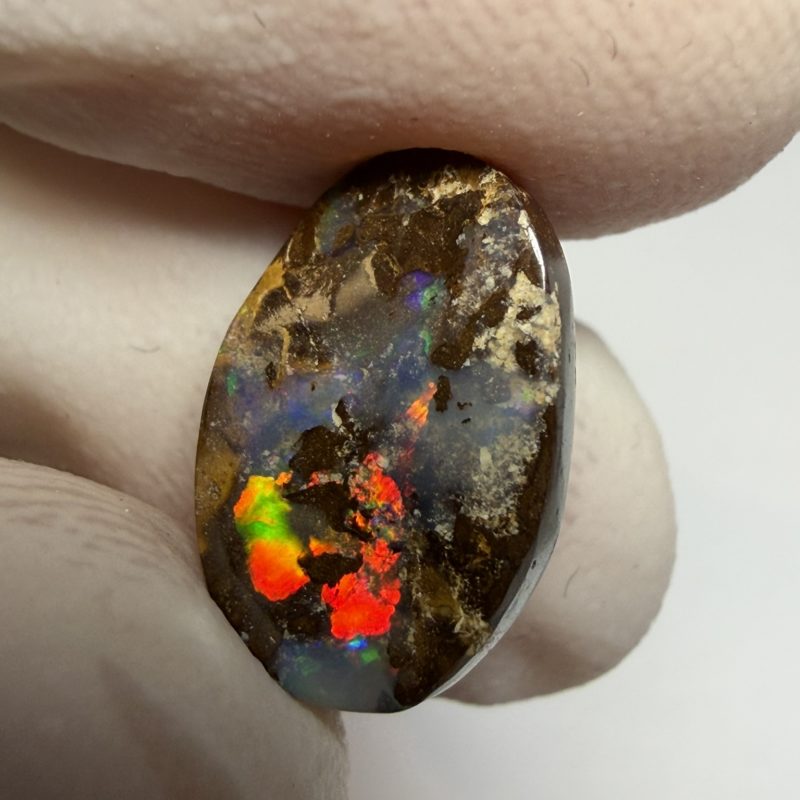 RÉSERVÉ - Opale boulder australienne de 3.70 ct (CBO-227)